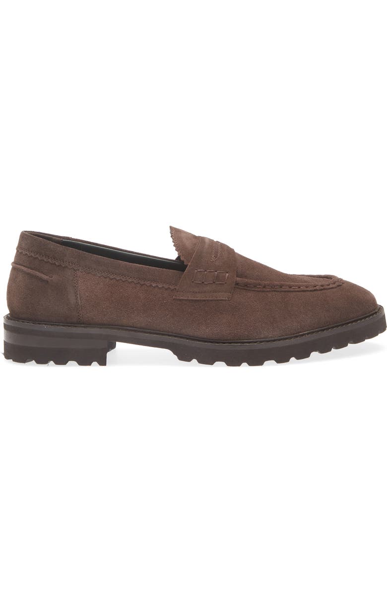 Steve Madden Merced Penny Loafer, Alternate, color, Chocolate