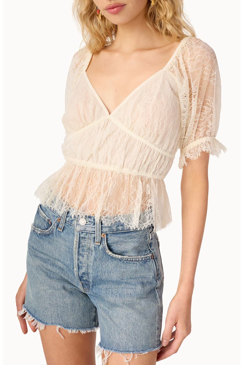 Henrietta Lace Top, Alternate, color, CERAMIC