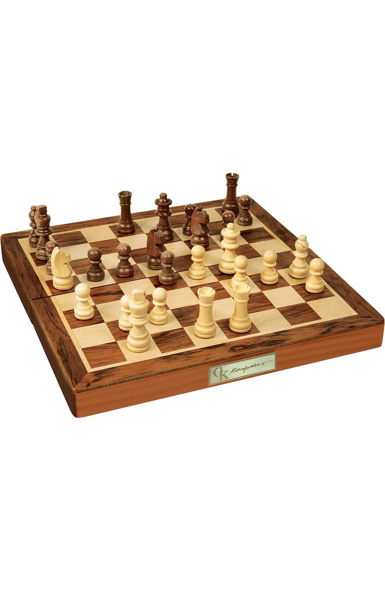 Ambassador Games KASPAROV International Master Chess Set, Alternate, color, Multicolored