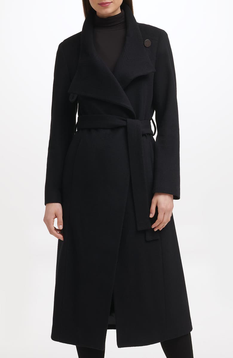 Kenneth Cole New York Belted Maxi Coat, Alternate, color,