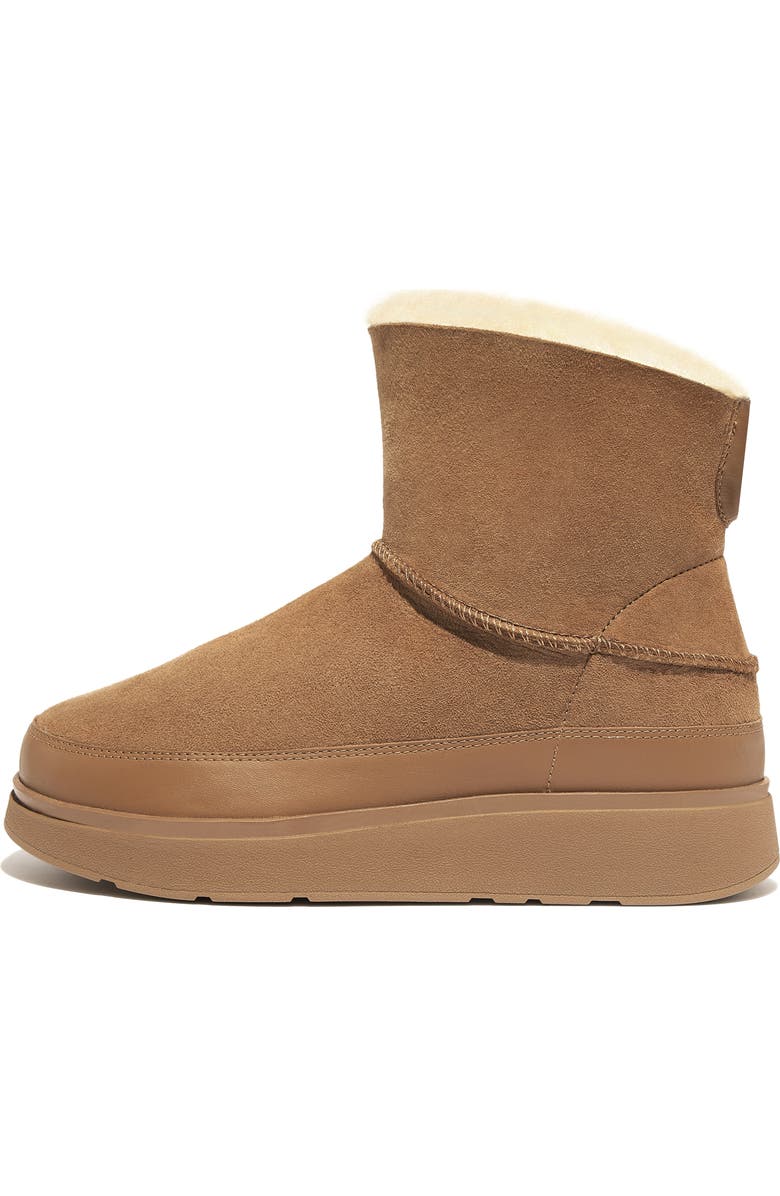 FitFlop Gen-FF mini double-faced shearling boots, Alternate, color, Desert Tan