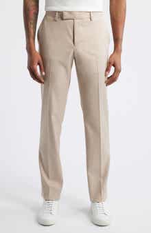 Open Edit Slim Fit Sharkskin Trousers