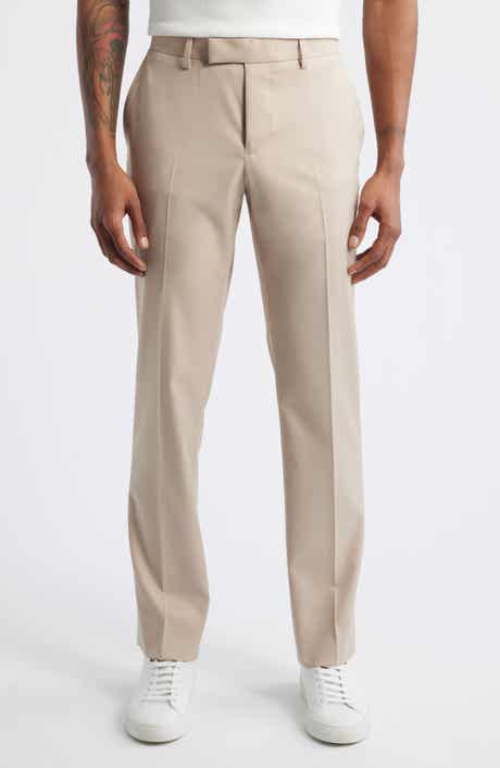 Open Edit Slim Fit Sharkskin Trousers