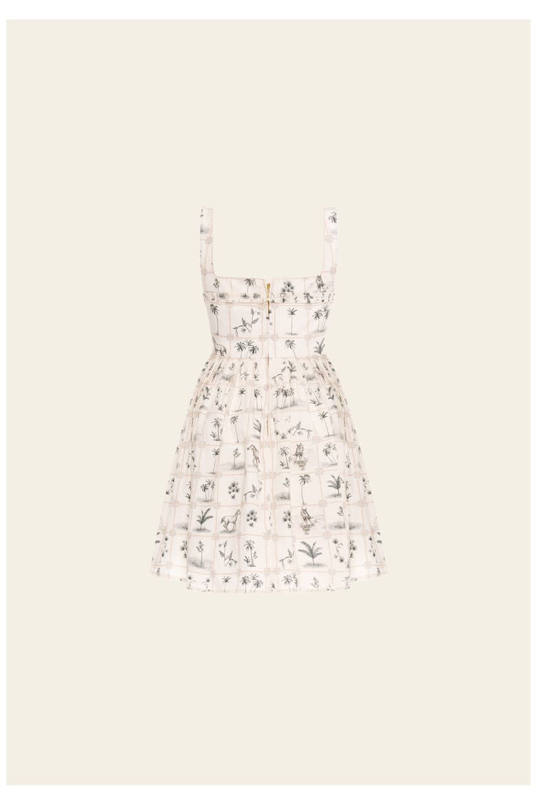 Barbara Arena  Mini Dress, Alternate, color, Ivory