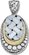 SAMUEL B. Woven Pendant