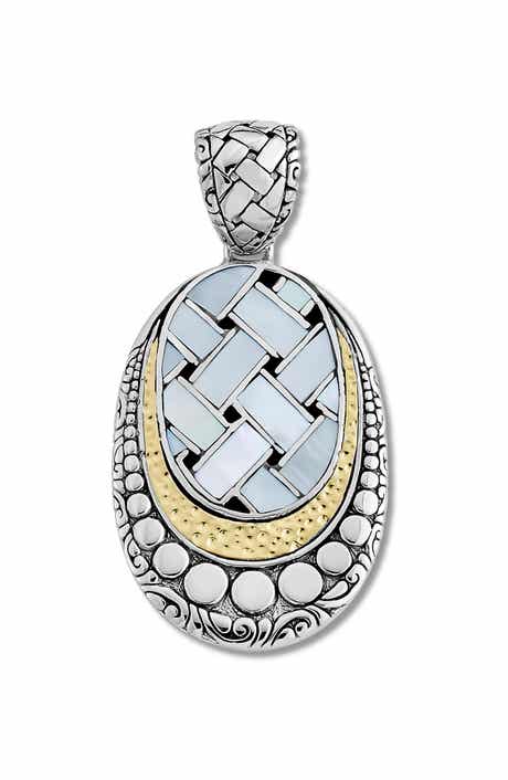 SAMUEL B. Woven Pendant