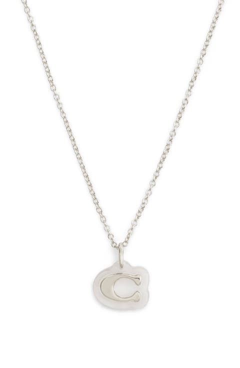 Logo Pendant Necklace