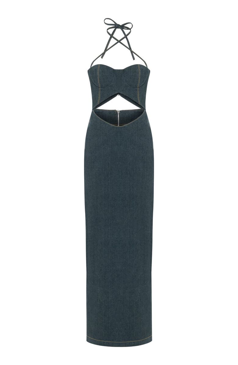 Jendue Monte Maxi Dress, Alternate, color, Niagara Blue