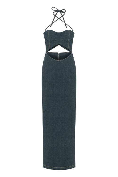 Jendue Monte Maxi Dress In Niagara Blue