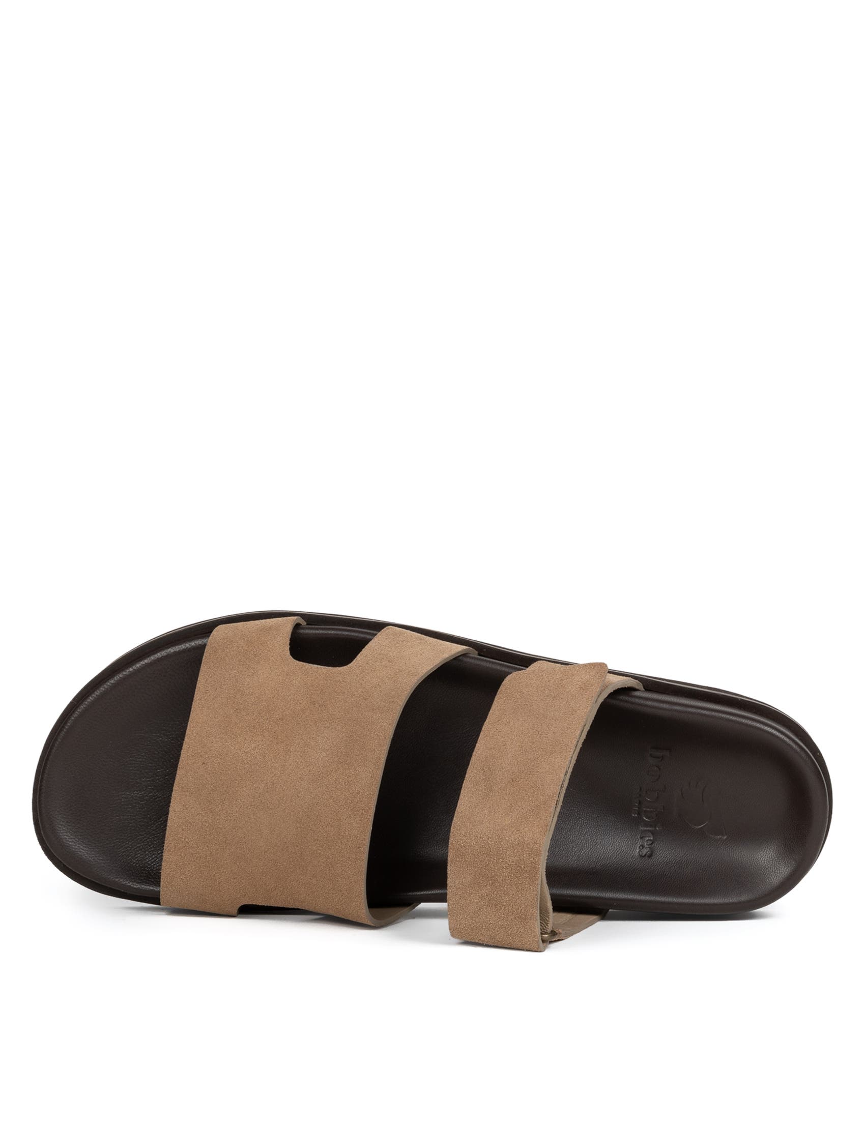 Barry Flat Sandals, Alternate, color, Antelope