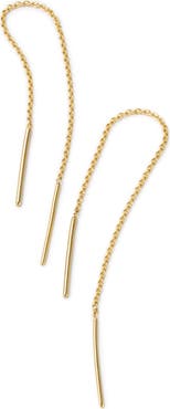 Ana Luisa Gold Threader Earrings - Gold Threaders