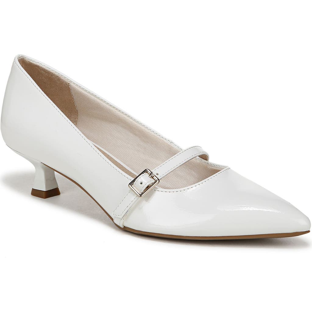 LIFESTRIDE LIFESTRIDE MADELYN MARY JANE POINTED TOE KITTEN HEEL PUMP