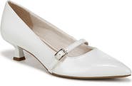 LifeStride Madelyn Mary Jane Pointed Toe Kitten Heel Pump