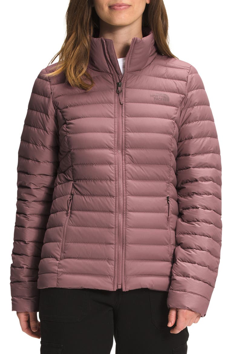 700 Fill Power Stretch Down Jacket, Main, color, TWILIGHT MAUVE