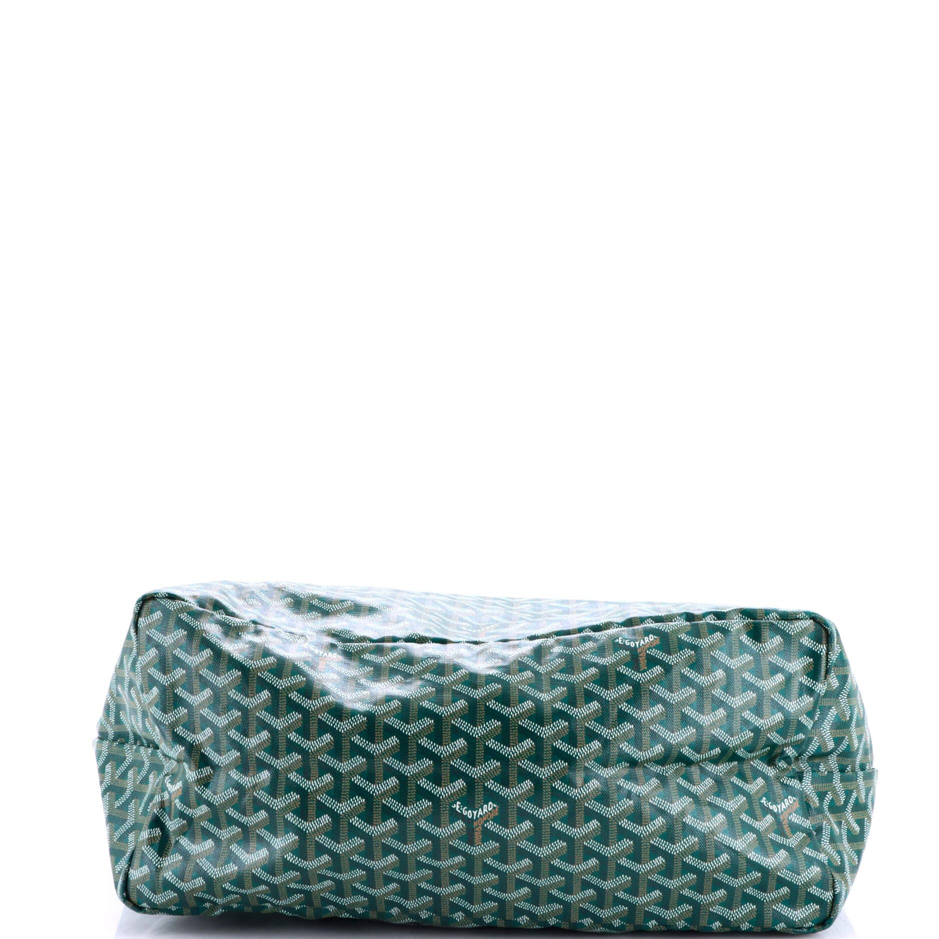 Pre-Owned Goyard Saint Louis Tote Coated Canvas GM, Alternate, color, Green