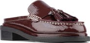 Donald Pliner Bambie Leather Tassel Loafer Mule