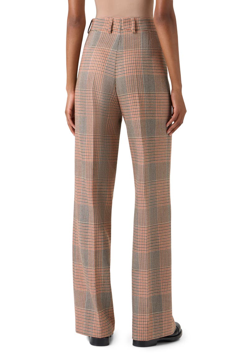 Chiaro Glen Plaid Wide Leg Pants, Alternate, color, BEIGE-MOCCA-ORANGE