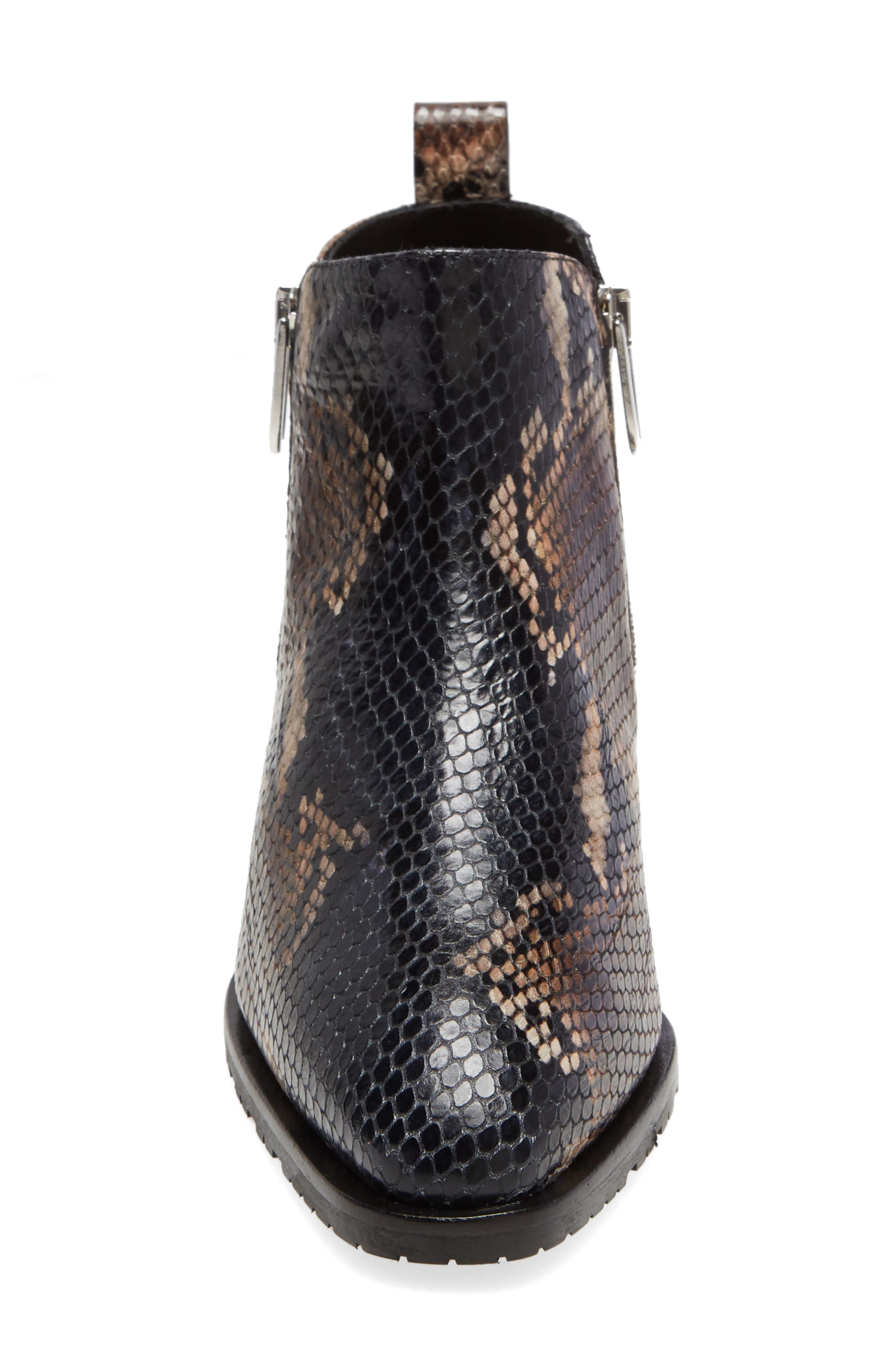 Fantina Weatherproof Bootie, Alternate, color, NAVY/ BROWN