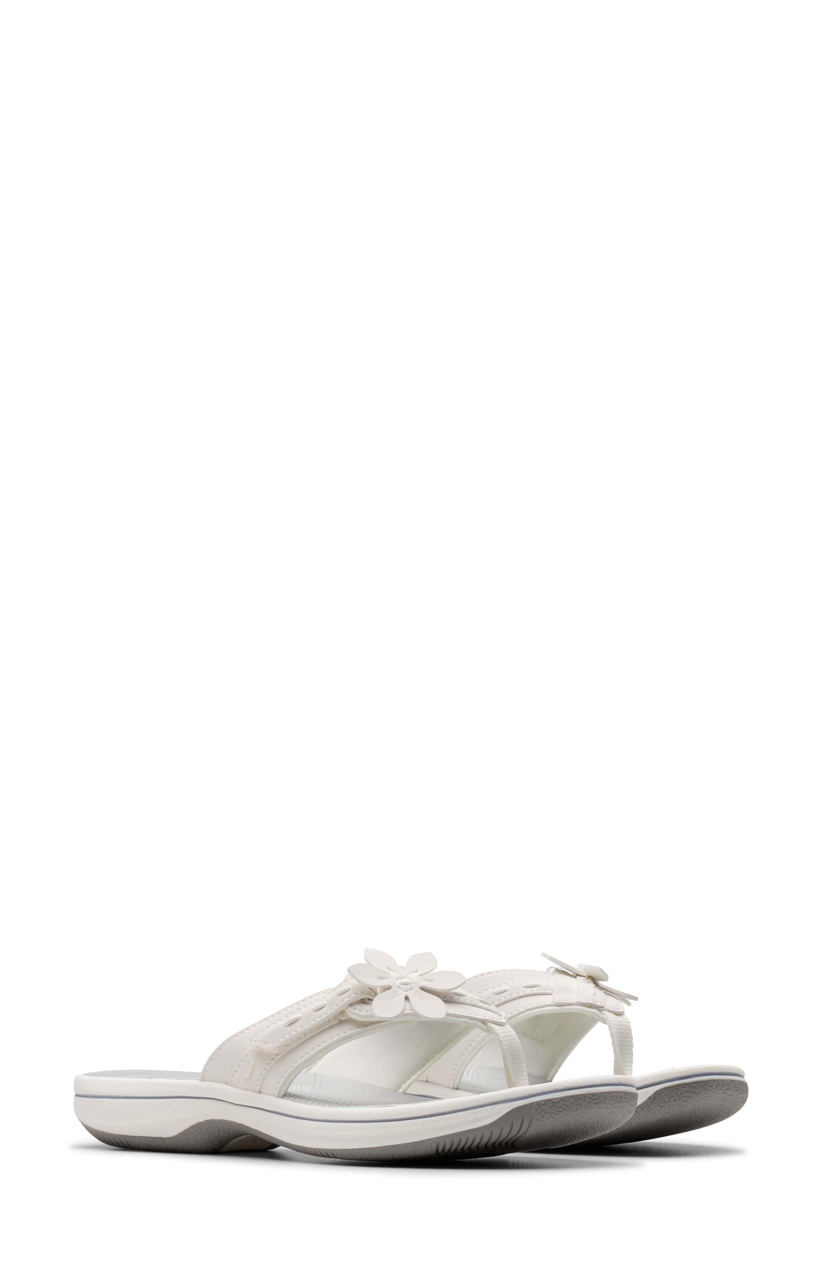 Breeze Opal Flip Flop, Alternate, color, WHITE