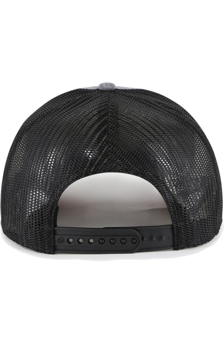 '47 Men's '47 Charcoal Chicago White Sox Slate Trucker Snapback Hat, Alternate, color, Charcoal