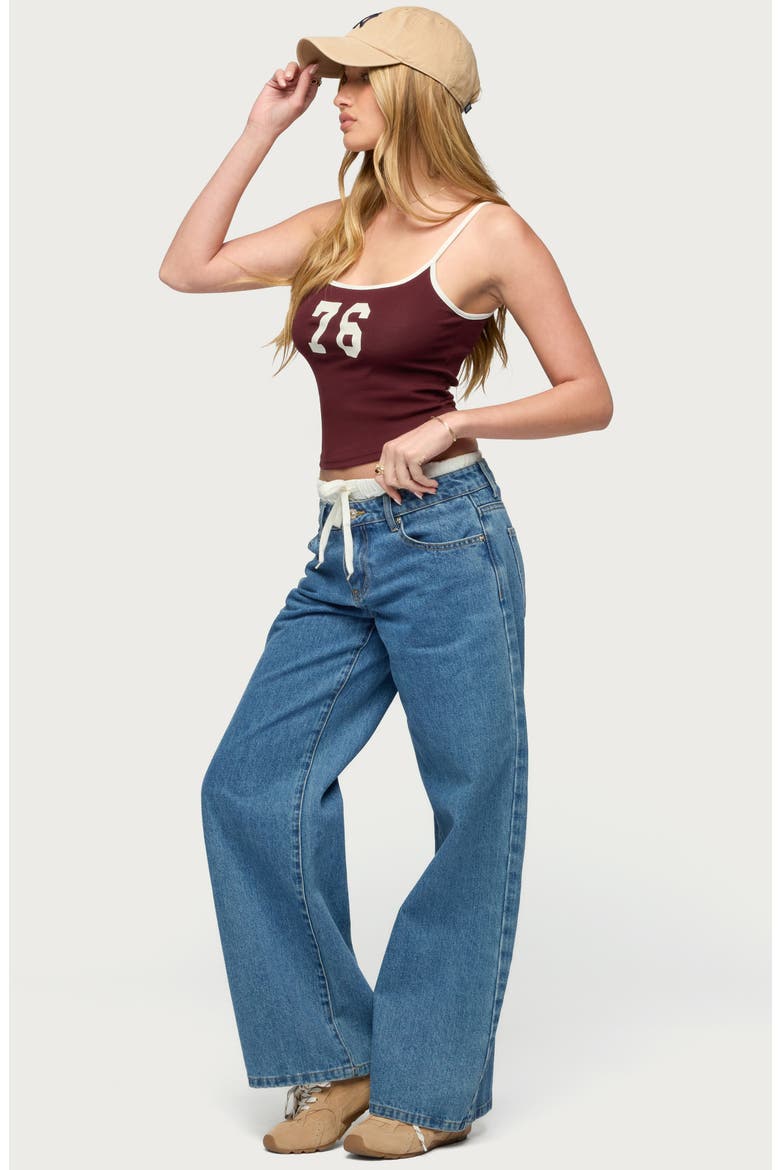 76 Contrast Camisole, Alternate, color, WINE