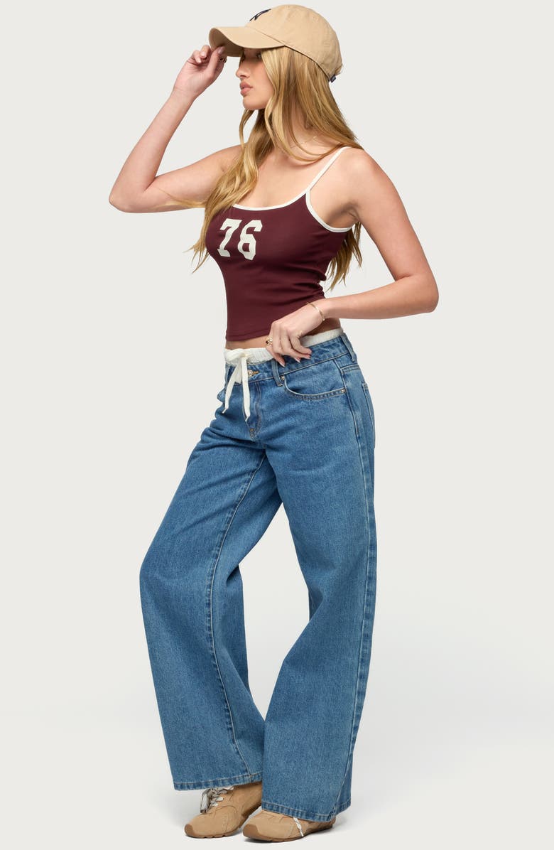 EDIKTED 76 Contrast Camisole, Alternate, color, 