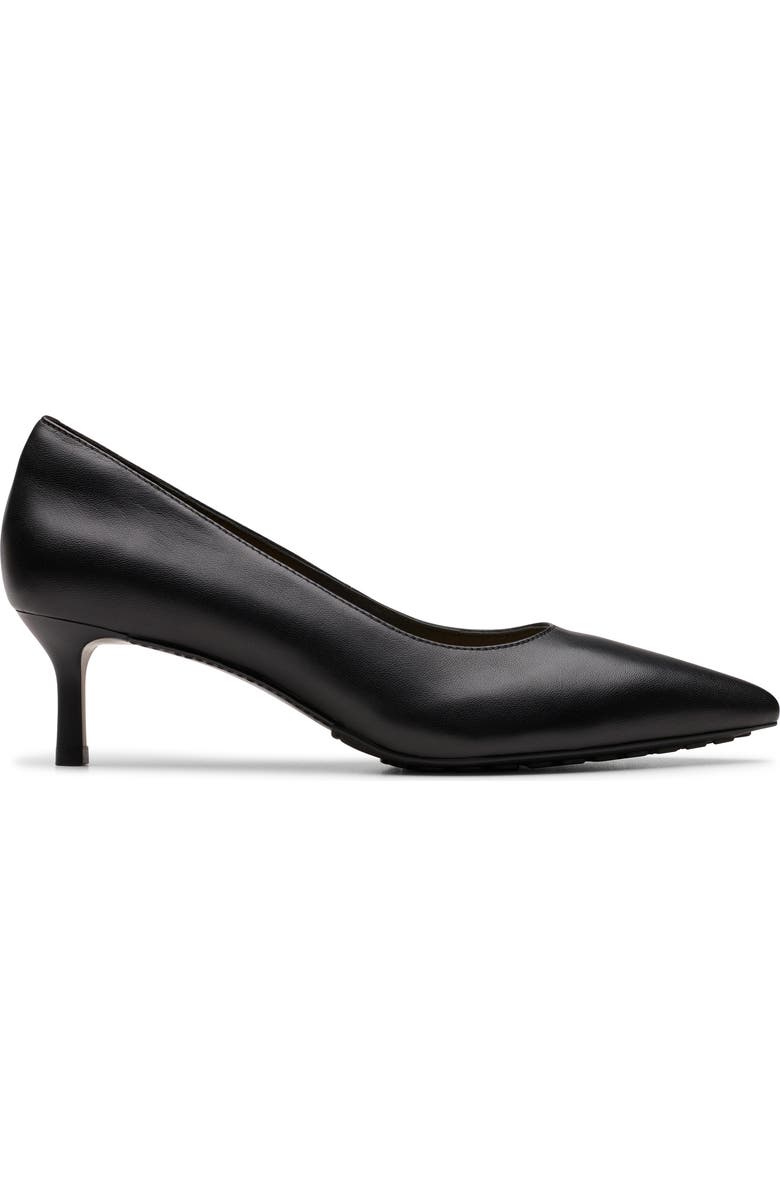 Clarks<sup>®</sup> Adela Court Pump, Alternate, color, Black Leather