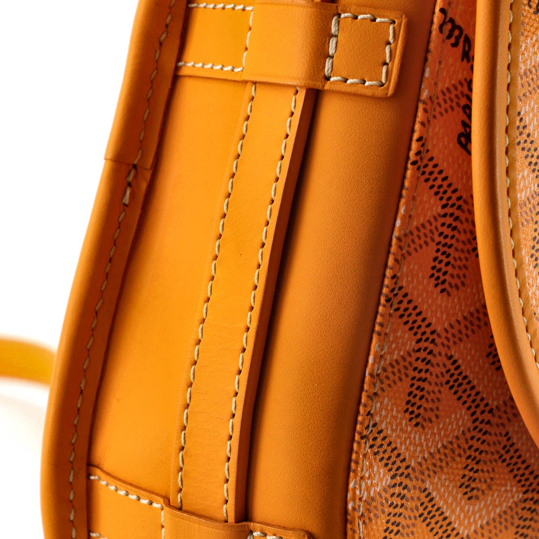 Pre-Owned Goyard Belvedere II Messenger Bag Coated Canvas PM, Alternate, color, Yellow