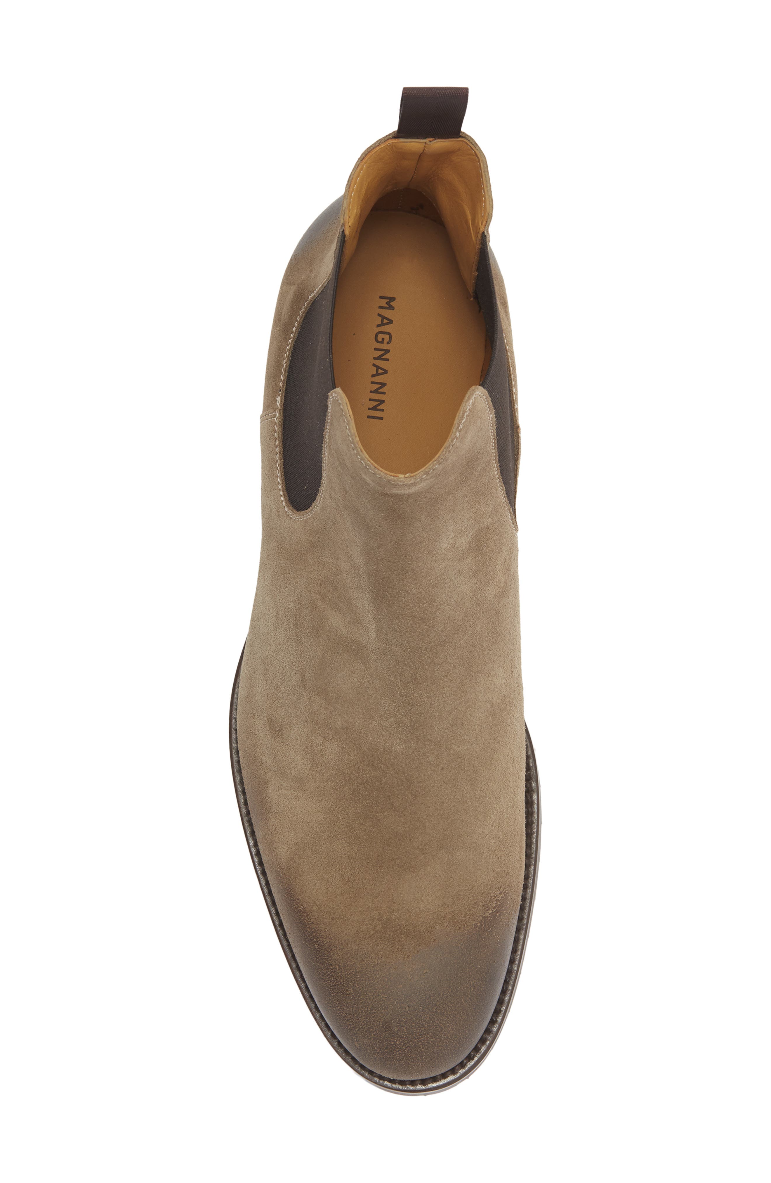 Magnanni Kam Chelsea Boot, Alternate, color, Torba Oiled Suede