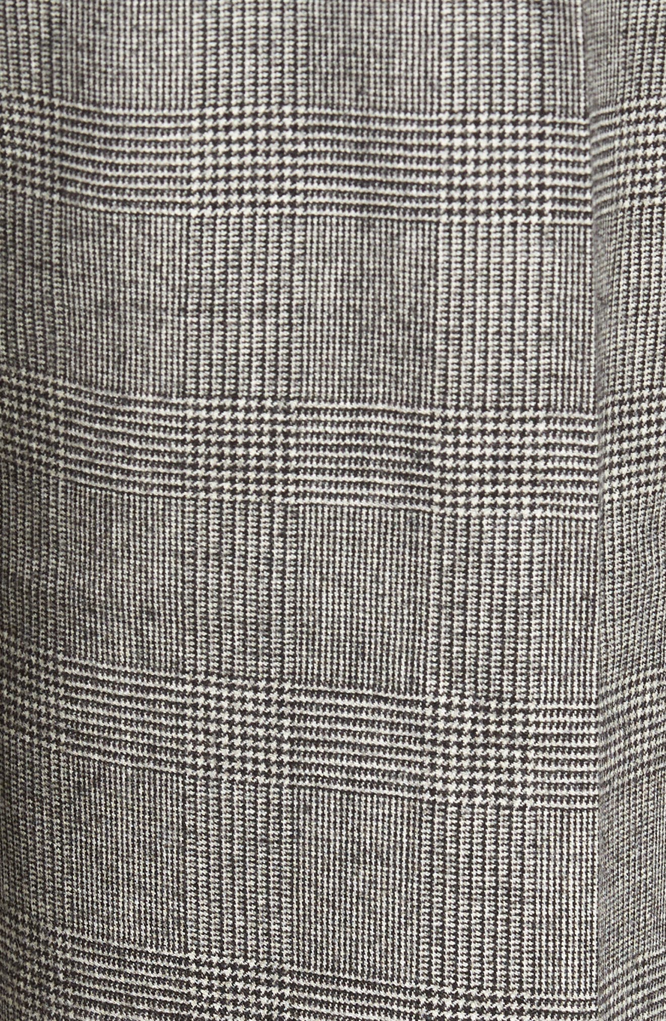 Touch Finish Pleated Plaid Classic Fit Stretch Wool Trousers - image 2