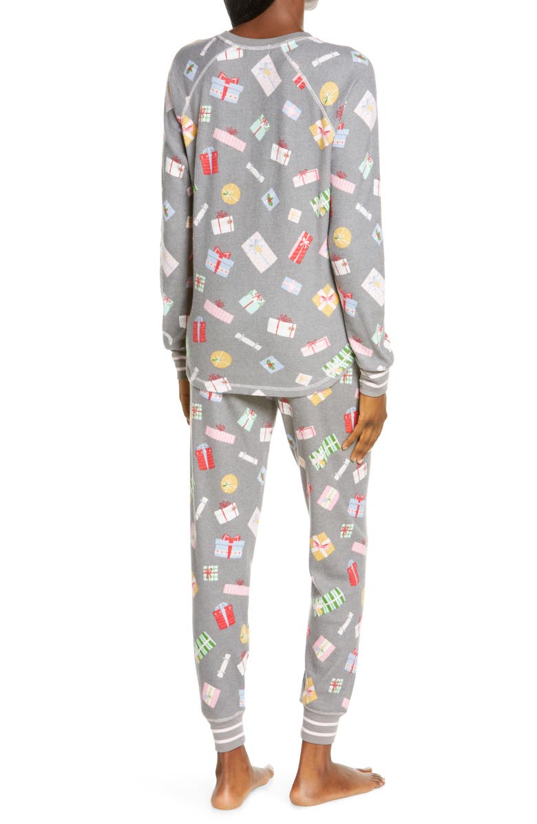 PJ Salvage Thermal Pajamas, Alternate, color,