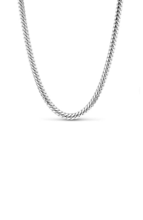 MR LOWE BY SHERYL LOWE MR LOWE BY SHERYL LOWE MR LOWE MIAMI CURB CHAIN NECKLACE 