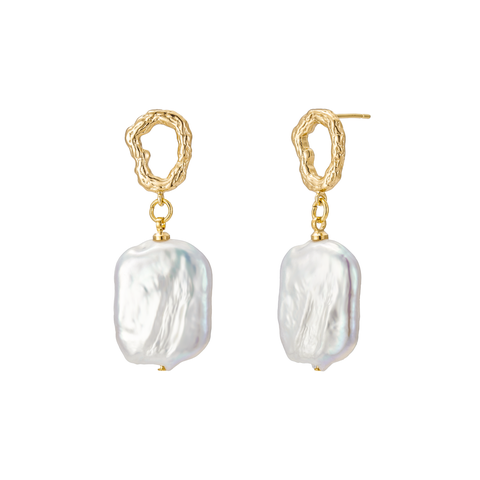 Gemma Pearl Drop Earrings