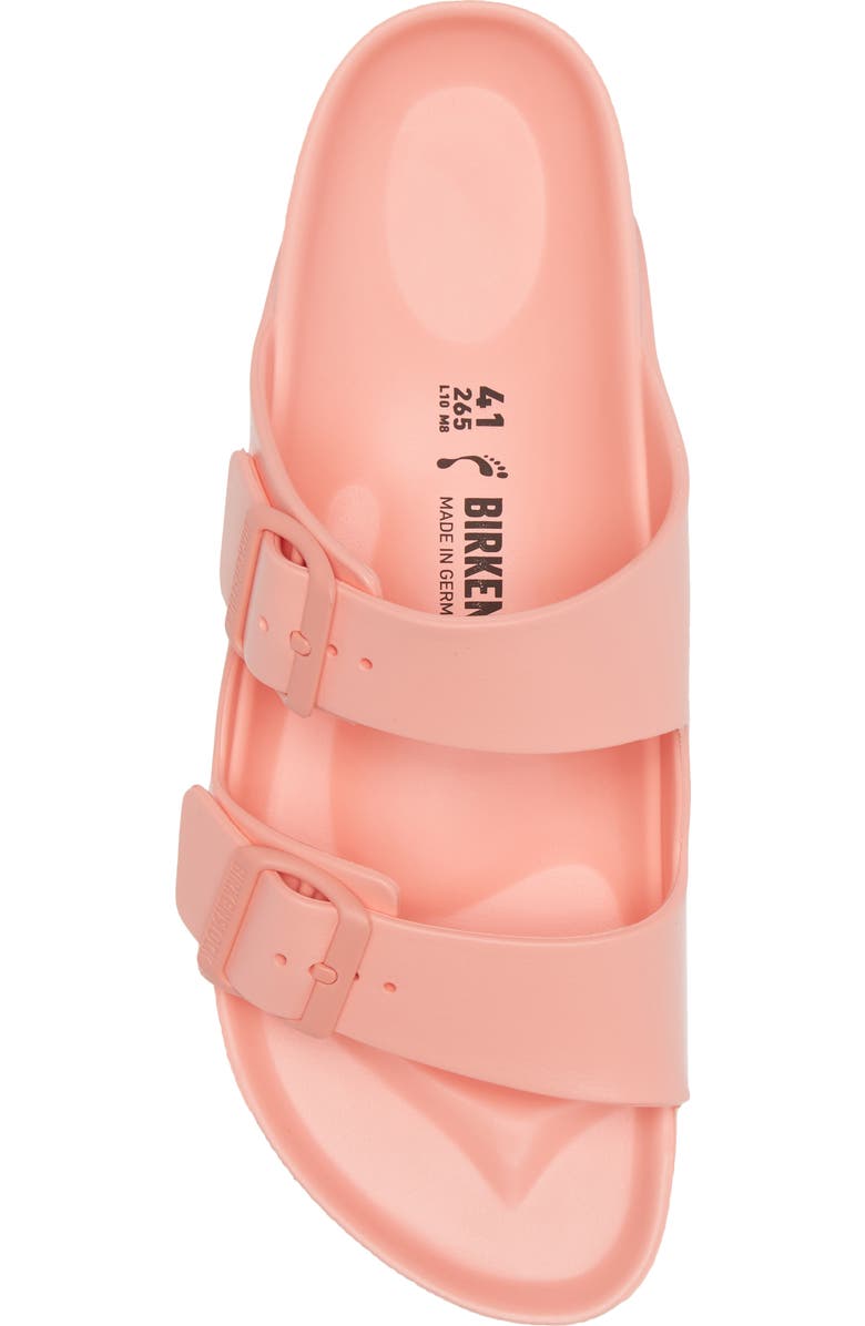 Birkenstock Arizona Essentials Waterproof Slide Sandal, Alternate, color, Coral Peach