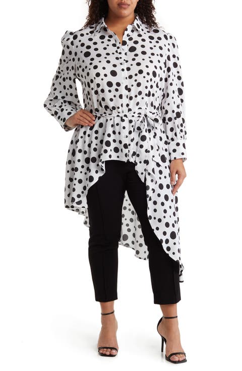 Batallion High-Low Hem Blouse