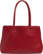 Madewell Handwoven Leather Tote