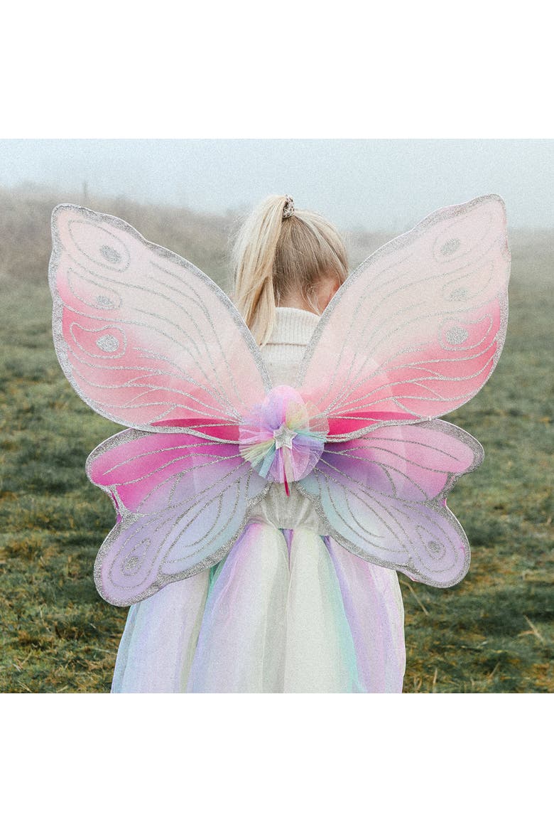 Carlina Fairy Costume, Skirt and Wings Set, Alternate, color, Pink