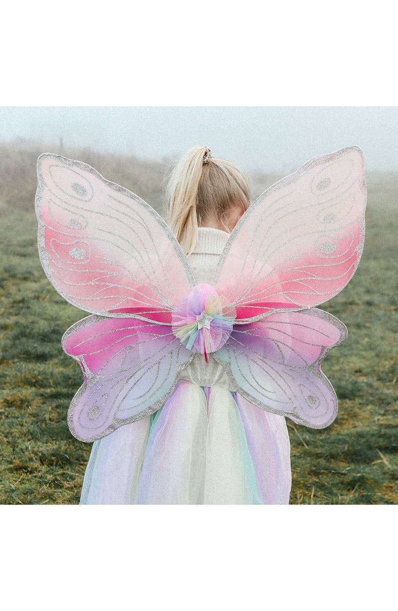 Souza Carlina Fairy Costume, Skirt and Wings Set, Alternate, color, Pink