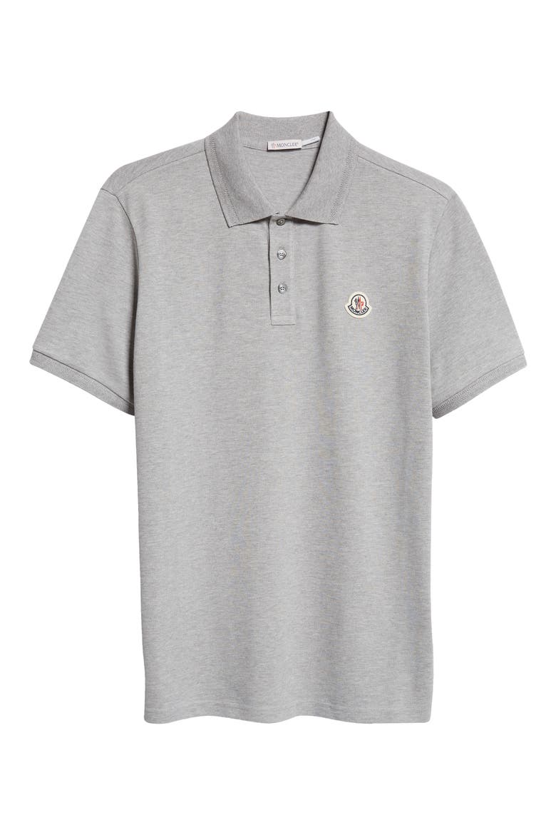 Maglia Short Sleeve Cotton Polo, Alternate, color, GREY