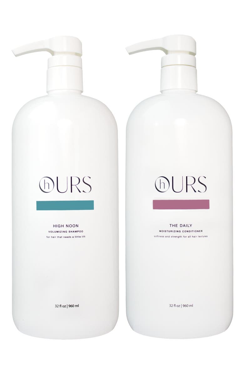 hOURS haircare Volume + Moisture Pairing, Main, color, 32 Oz