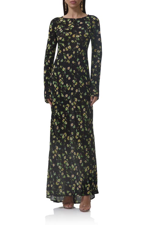 Jetta Floral Long Sleeve Maxi Dress