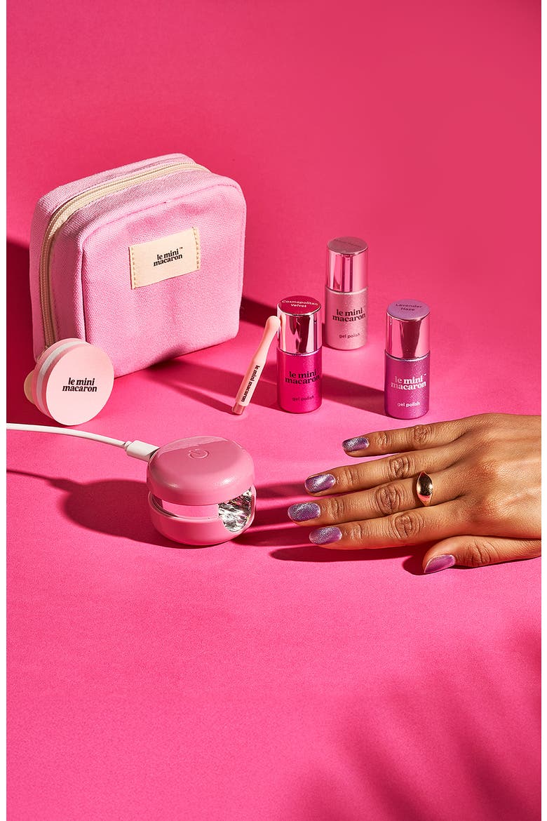 Velvet Cat Eye Gel Manicure Kit, Alternate, color, PINK VELVET