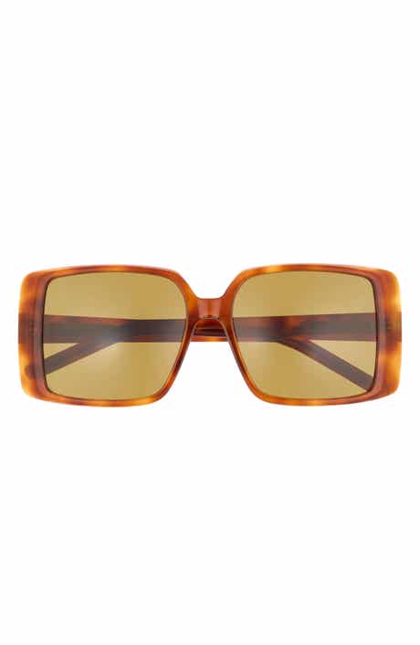 Saint Laurent 56mm Square Sunglasses