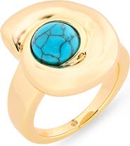 NORDSTROM RACK Spiral Statement Ring
