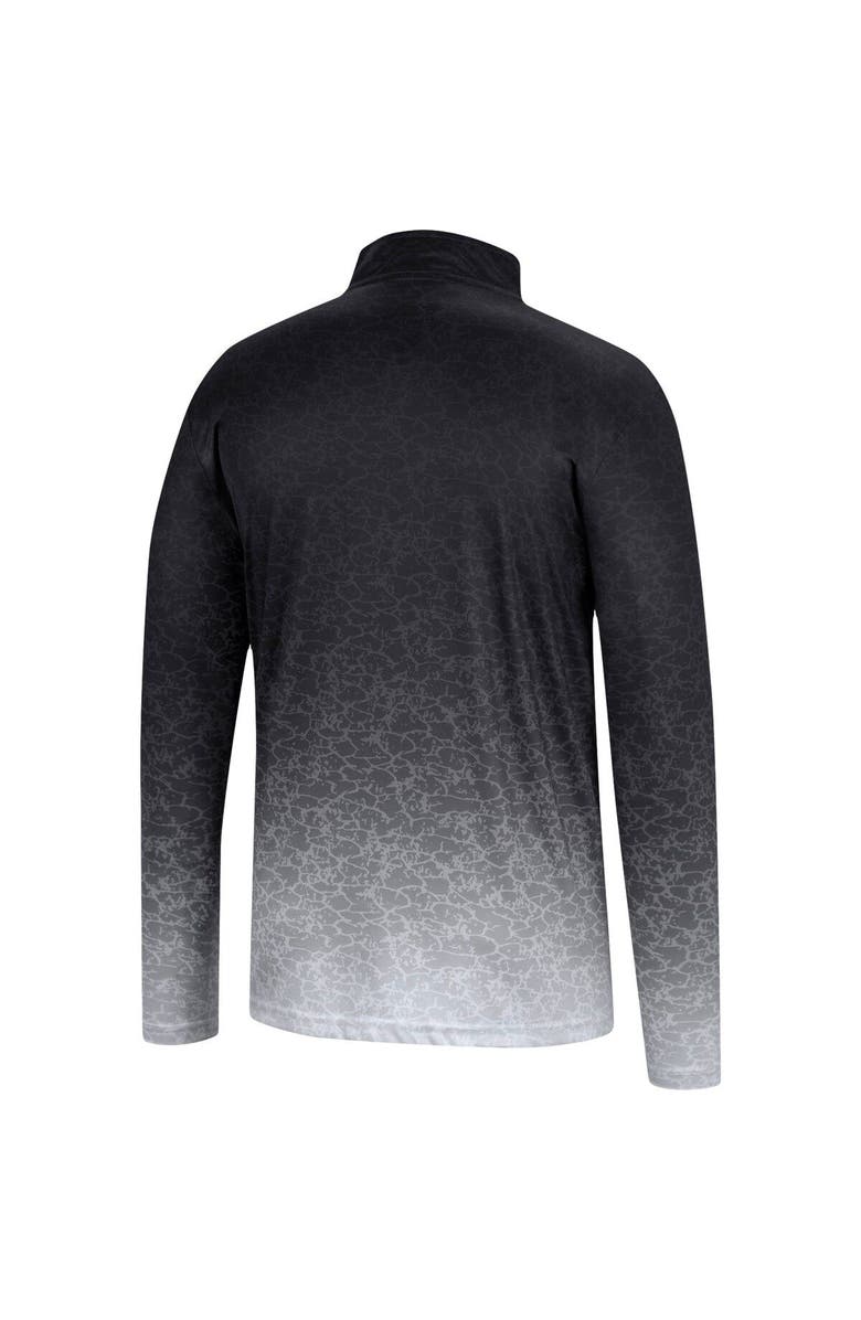 COLOSSEUM Men's Colosseum Black Iowa Hawkeyes Walter Quarter-Zip Windshirt, Alternate, color,