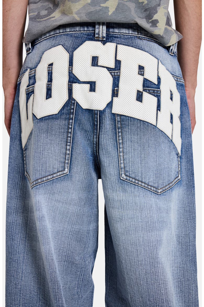 Airtex Loser Applique Colossus Jeans, Alternate, color, DENIM