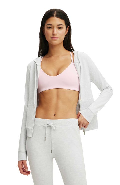 Women's Active Sculpt Fleece Hooded Zip Through