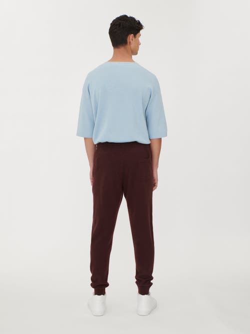 Gobi Mongolian Cashmere Cashmere Jogger In Decadent Chocolate
