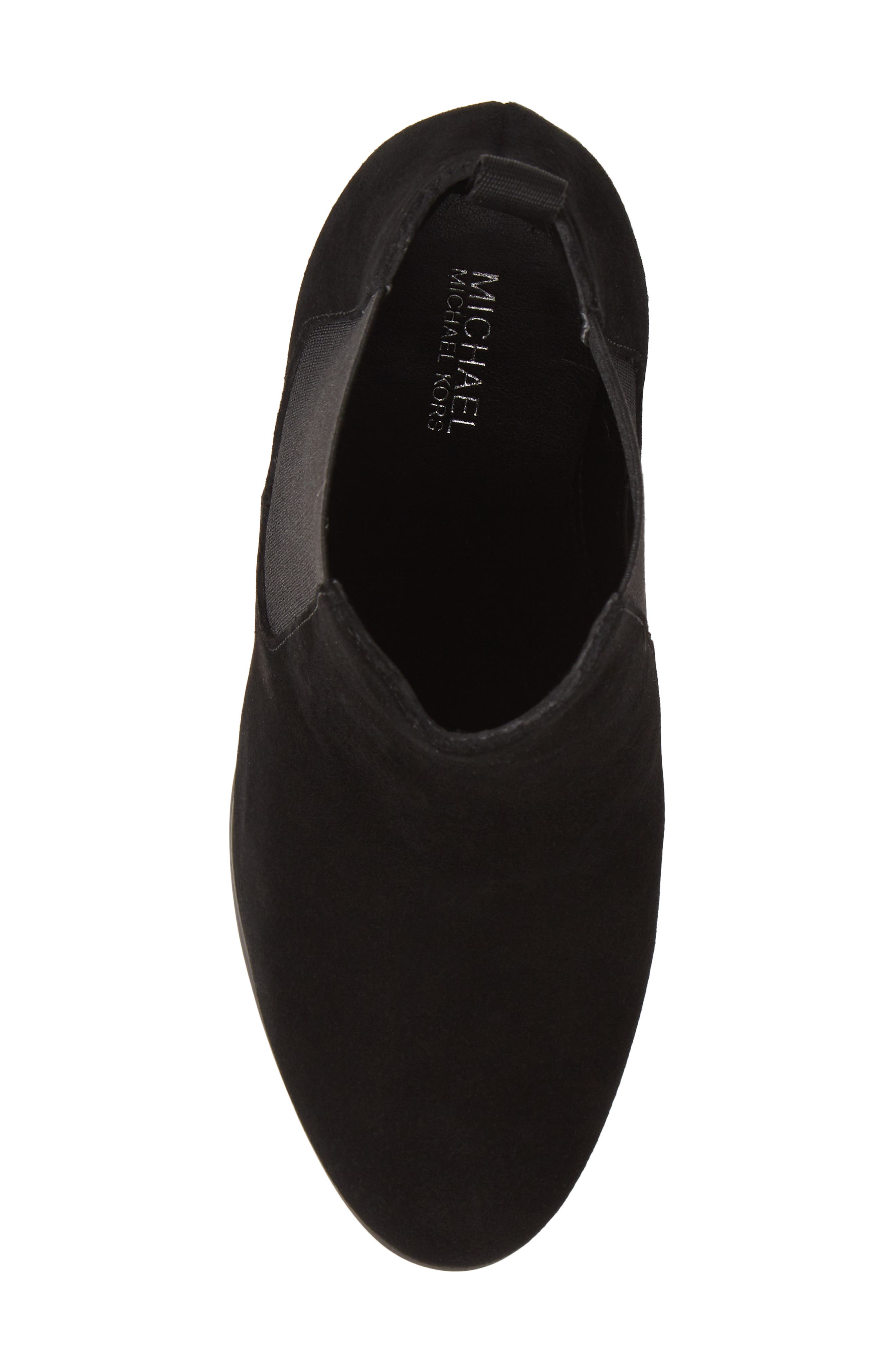 Lottie Bootie, Alternate, color, BLACK SUEDE