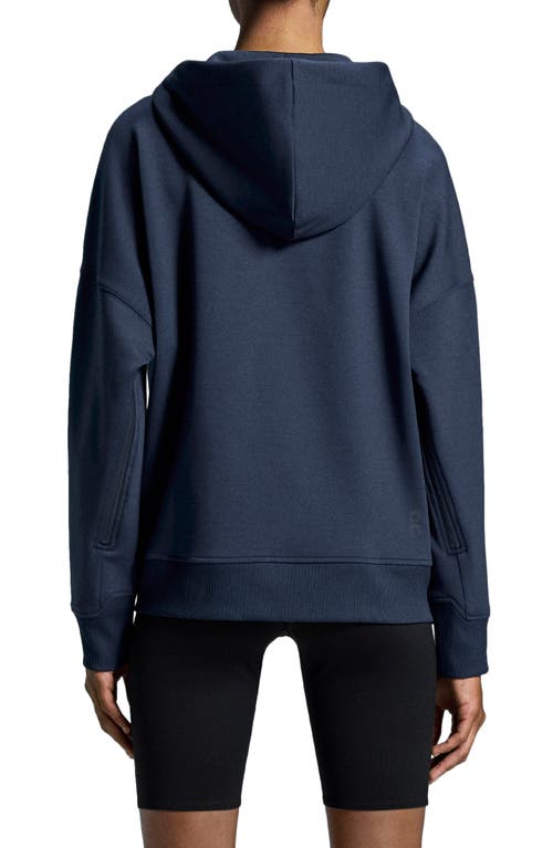 On Recycled Polyester Blend Hoodie In Midnight